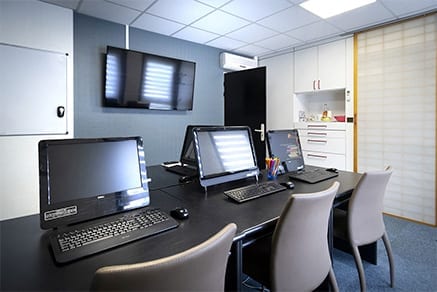 Salle de formation informatique à Meylan